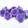Día de San Valentín Transfronterizo Navidad Polvo de Brillo Dorado a Granel Flor Artificial Encantadora Rosa Cristal Azul Fabricante Mayorista