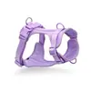 Nuevo conjunto de 3 piezas de arnés de pecho para mascotas chaleco anti-rotura anti-desgarro perros grandes, medianos y pequeños correa para perro collar para perro