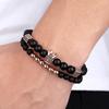 Venta caliente pulsera de corona micro-incrustada de piedra esmerilada pulsera pulsera elástica AliExpress ebay venta caliente ventas directas de fábrica