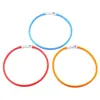 Tubo de Silicona Luminoso, Tubo de Plástico Cortable para Dispositivos Anti-Pérdida de Mascotas, Collar Colorido que Resiste Altas y Bajas Temperaturas