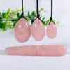 Atacado do Fabricante Ovos de Jade Rosa Quartzo Ovos de Jade para Massagem Aventurina Olho de Tigre Ornamentos Cruz de Cristal Branco Modelo Quente Transfronteiriço