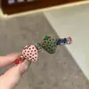 Accesorios para el Cabello Estilo Dongdaemun Coreano Clip para el Cabello Súper Brillante con Pedrería de Cristal Pinza de Pato Pinza Lateral Pinza Bb Pasador Adorno para el Cabello