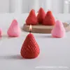 Vela Aromática de Morango em Cera de Soja Atacado Fofo Criativo Conjunto de Presente de Aniversário Enfeites de Vela