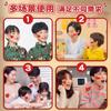 Pegatinas Faciales de Bandera Roja con Pequeñas Banderas Chinas, Pegatinas Adhesivas para Reuniones Deportivas Infantiles, Pegatinas Faciales de Ambiente Festivo