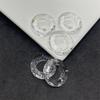 Qualidade de exportação de comércio exterior Anel de anjo Swaro 20mm círculo pingente acessórios para joias diy materiais artesanais