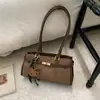 Bolsa Retrô Francesa para Mulheres 2025 Nova Luxo Acessível Moda para o Dia a Dia Bolsa de Ombro Estilo Satchel Tendência de Alta Qualidade