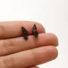 Aretes de Acero Inoxidable Estilo Bosque de Primavera para Insectos, Mariposas y Abejas para Niñas, Piercing Sencillo y Fresco para Cartílago de la Oreja, En Stock