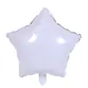 Comercio Exterior Globos de 18 pulgadas en Forma de Corazón y Estrella de Cinco Puntas en Varias Formas, Decoración de Habitación de Boda, Globos de Nochevieja, Globos de Helio