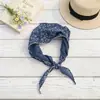 Pañuelo de Seda para Niños, Pañuelo Cuadrado Pequeño Floral Versátil para Bebé, Cinta para el Cabello Multifuncional Estilo Coreano Ins, Pañuelo para el Cuello, Pañuelo para la Cabeza