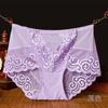 [160 Jin vestível] Renda Lingerie Feminina Tentação Tamanho Grande Respirável Cintura Alta Sem Costura Calcinhas Femininas