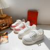 Zapatos Blancos Beier Mariposa Alto Valor de Color Nuevos de Verano Transpirables Finos 2024 Zapatos Casuales Explosiones Zapatos de Suela Gruesa