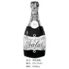 Copa de Vino, Botella de Vino, Cerveza Champagne, Globo de Película de Aluminio, Decoración de Fiesta, Globo de Papel de Aluminio, Listo para la Venta