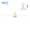 Brincos de Liga de Titânio F136 Nicho Gato Pet Anel Corrente Dourado High-End Ear Cuff Versátil Cuidado com o Furo da Orelha Brinco