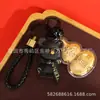 Pingente Chaveiro Gato da Sorte Lingote de Ouro, Decoração para Bolsa de Celular, Atacado de Caixas de Presente para Eventos