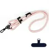 Cuerda de 10 mm de grosor, cordón para teléfono móvil, espaciador para el hombro, cuerda de escalada, cordón antipérdida ajustable para colgar el teléfono móvil