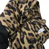 Design de Nicho Lenço de Franjas Estampado de Leopardo Doce Cool Retrô para Mulheres 2024 Novo Milênio Estilo Garota Popular Outono e Inverno Xale Espessado