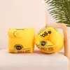 Flotador de Natación de Dibujos Animados con Lentejuelas Transfronterizo, Anillo Flotador Inflable de PVC Engrosado para Axilas de Adultos y Niños