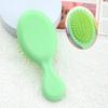 Mini peine de aire plegable portátil de color caramelo con cojín de aire, peine de masaje para el hogar, peine para la cabeza para niños y niñas