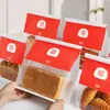 Bolsa de Embalaje para Pan Tostado Horneado Bolsa para Bagel Croissant Tostada Bolsa de Embalaje Auto-Sellante para Alimentos Logo Impreso Personalizado Comercial