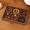 Caja de Almacenamiento de Pulsera Nueva Estilo Madera de Nogal, Bandeja de Almacenamiento de Joyería, Soporte de Exhibición de Joyería