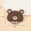 Nuevos Adhesivos Bordados de Conejito y Oso Lindos para Pasadores de Niños Accesorios DIY Parches para Ropa Bolsas Listos para la Venta