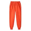 Calça Comprida Casual Masculina Amazon Wish de Comércio Exterior Transfronteiriço, Forrada com Fleece, Espessada, Calça de Moletom Lisa, Calça Esportiva, Forrada com Fleece para Aquecimento