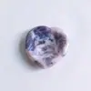 Pedra Crua de Cristal Natural Pedra em Formato de Coração Pedra para Alívio de Estresse Brinquedo Peça 4cm Pedra de Massagem Pedra para Alívio de Estresse no Polegar Pedra de Energia Pequeno Ornamento