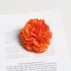 Flor Artificial Nueva Cabeza de Flor de Clavel de 8 cm Decoración del Hogar Adornos de Flores Falsas Arreglo Floral Terminado Fabricante Venta al por Mayor Flor de Seda
