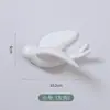 Estilo Escandinavo Colgante de Pared Sala de Estar Tienda de Té con Leche Decoración Suave Decoración de Pared Colgante Fondo de Pared Decoración Colgante de Pájaro 3D