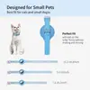 Nuevo Set de Posicionamiento para Gato Mascota Airtag 2025 Collar Reflectante de Rastreo Adecuado para Mascotas Nocturnas