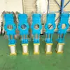 Válvula de Inserción Neumática de Paso Completo Zhigong Scz673H/F-10C Dn200 Válvula de Paso Completo de Placa Larga para Pulpa de Papel