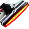Lanterna traseira de bicicleta 2266 USB luz traseira recarregável piscando luz de aviso de mountain bike farol acessórios de bicicleta equipamento