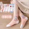 Calcetines para Niños al Por Mayor Primavera y Otoño Nuevos Calcetines para Bebé Tubo Medio Letra Deportes Niños y Niñas Calcetines Estudiante Calcetines de Algodón