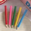 Novos Presilhas de Cabelo Lápis Coloridas Fofas Divertidas Realistas Acessórios de Cabelo para Estudante Franja de Menina Peculiar Presilha Lateral Feito à Mão