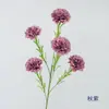 5 cravos artificiais de haste única, flores de seda para decoração de casa e casamento, flores artificiais de haste única para decoração de hotel, flores artificiais de seda