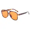 Nuevas Gafas de Sol de Doble Puente con Montura Grande Transfronterizas Europeas y Americanas Gafas Multicolores de Moda Ins para Hombres Gafas de Sol de Moda Retro para Mujeres