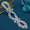 Tocado de novia de Amazon, hecho a mano, con diamantes de imitación, banda para el pelo, accesorio para vestido de novia DZ002