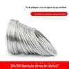 Fio de solda de aço inoxidável 304, fio de solda a arco de argônio, fio de bobina 201, fio macio 1,5/1,2, acessórios de solda, fio de solda