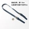 Bolso de hombro de tela hecho a mano DIY clásico japonés y coreano con doble ajuste de cuero con accesorios al por mayor