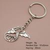 Xiyin Temu AliExpress Amazon Explosions Jewelry Chaveiro com Pingente de Dragão Simples