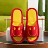 Chinelo de Pano de Algodão e Linho Doméstico Feminino Verão Casa Interior Chão Antiderrapante Quatro Estações Universal Masculino Primavera e Outono Casa Chinelo de Linho
