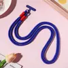 Cordón para Teléfono Color Sólido Cuerda Larga Antiperdida Bandolera Lateral Cordón para Teléfono Cuerda Colgante Antiperdida Colgante Resistente Personalizado Correa para el Hombro Cuerda de Colores