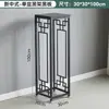Novo Suporte de Flores Estilo Chinês, Rack de Flores para Varanda, Suporte de Vasos de Flores em Ferro Forjado, Suporte de Flores de Chão para Sala de Estar, Armazenamento para Varanda