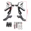 Pedaleiras Modificadas para Motocicleta Adequadas para Harley-Davidson Espelhos Retrovisores Universais, Espelhos de Ré, Direto do Fabricante