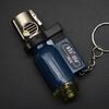 ZJ168 encendedor colgante de pistola de pulverización pequeña de fuego grande Pioneer encendedor recto transparente pequeño soplete inflable