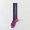 Calcetines de compresión deportivos para adelgazar las piernas, fitness al aire libre, running, yoga, tenis, calcetines de pantorrilla profesionales para mujer, calcetines largos de compresión muscular