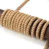 Corda de Cânhamo Decorativa Grossa Corda de Amarração com Fio de Algodão Colorido Preenchida no Núcleo Corda Trançada de Algodão Corda Absorvente Branca para Tubo de Água DIY Feito à Mão