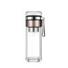 Vaso Separador de Té y Agua Woxin, Taza de Té con Filtro de Doble Pared de Vidrio de Borosilicato Alto, Regalo de Negocio para Hombre, Se Puede Imprimir con Logo