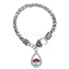 Aliexpress Más Vendido Colgante de Aleación Delta Sigma Theta Sigma Equipo Pulsera Retorcida Bsk
