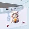 2026 Nuevo Tapón Antipolvo para Teléfono de Gato Tipo-C Universal Dibujo Animado Lindo Colgante Accesorio